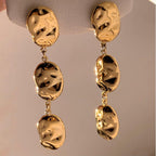 Aretes de Acero Estilo Pendientes
