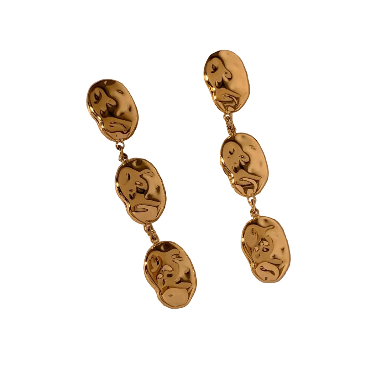 Aretes de Acero Estilo Pendientes