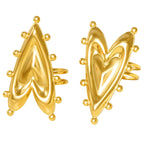 Anillo de Acero de Corazon