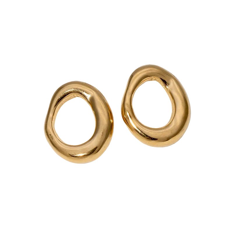 Aretes de Acero con Geométrico circular