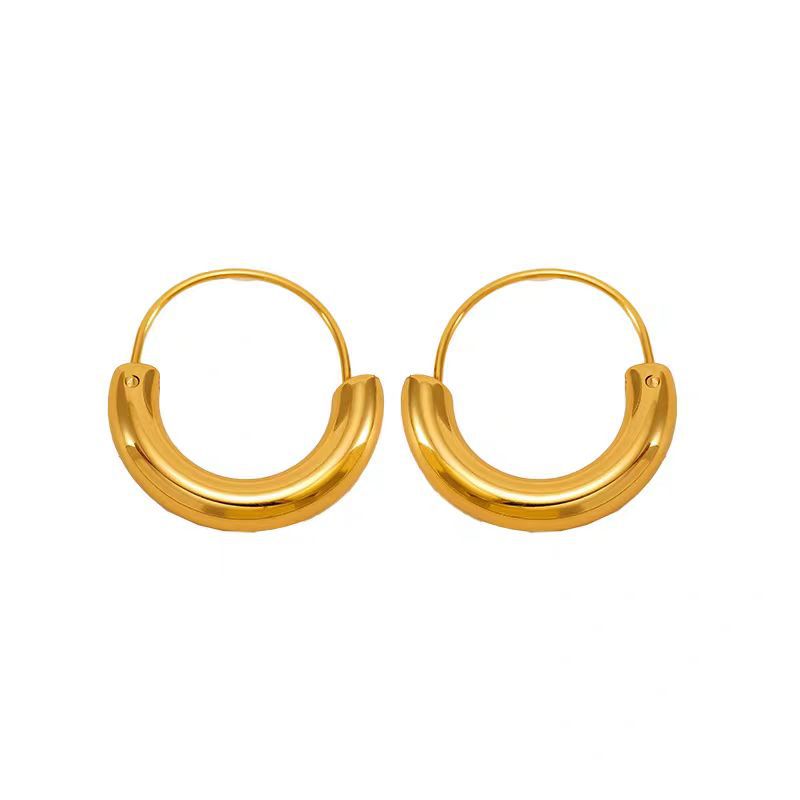Argollas de Titanio con Forma de U