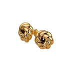 Aretes de Acero con Diseño de Nudo