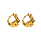 Aretes de Titanio con Diseño Geométrico