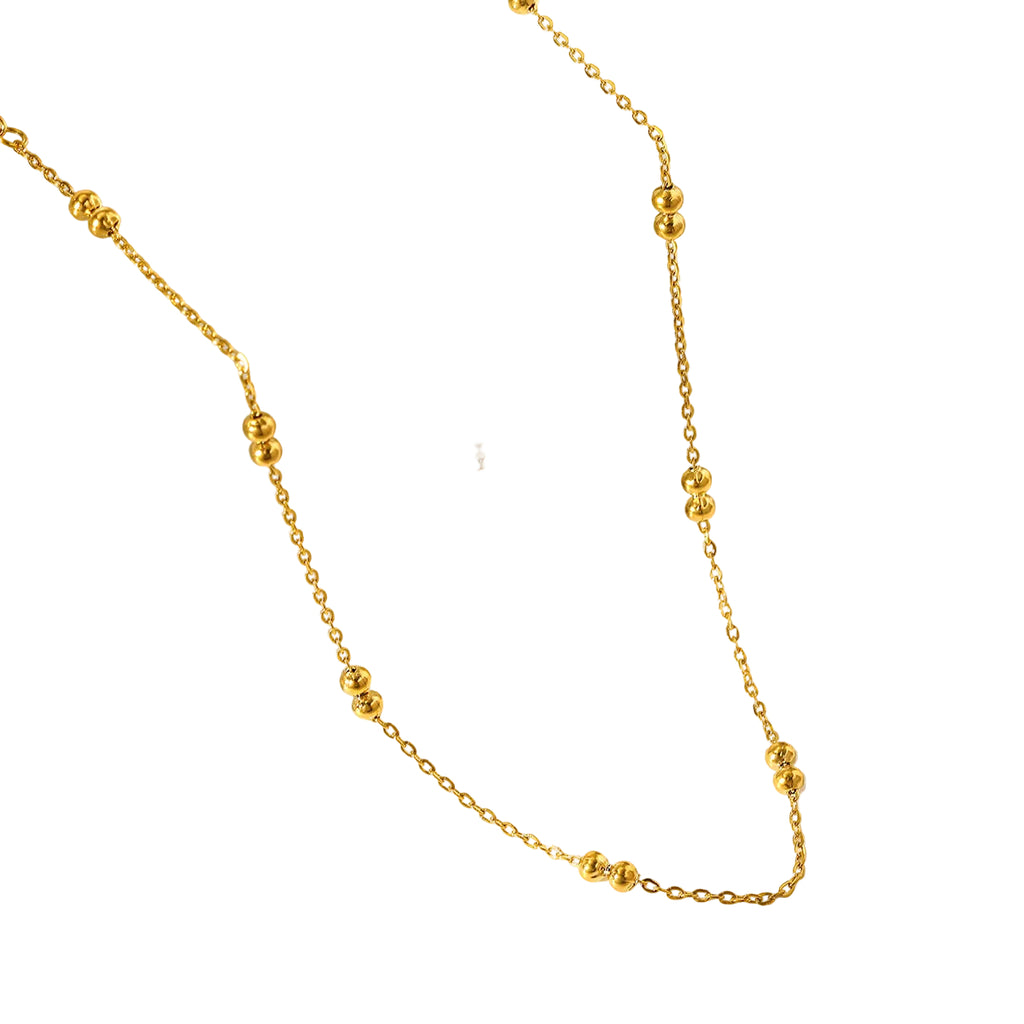 Cadena de Acero con Bolitas