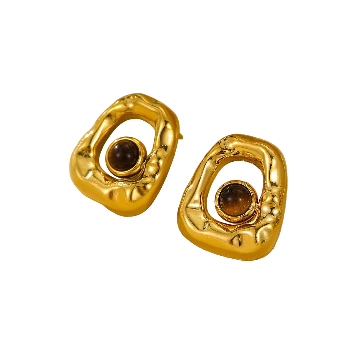 Aretes de Acero Cuadrado