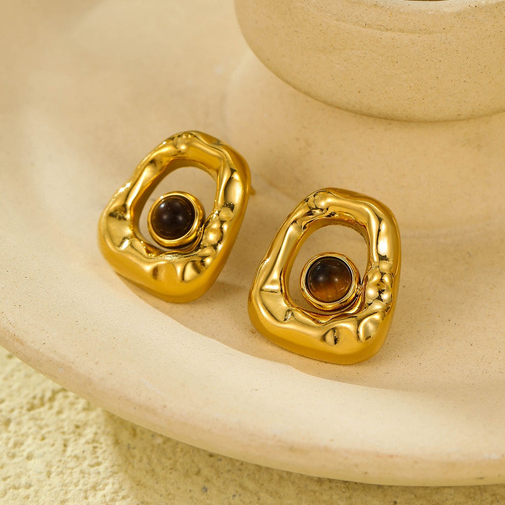 Aretes de Acero Cuadrado