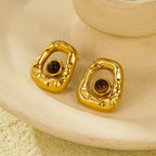 Aretes de Acero Cuadrado