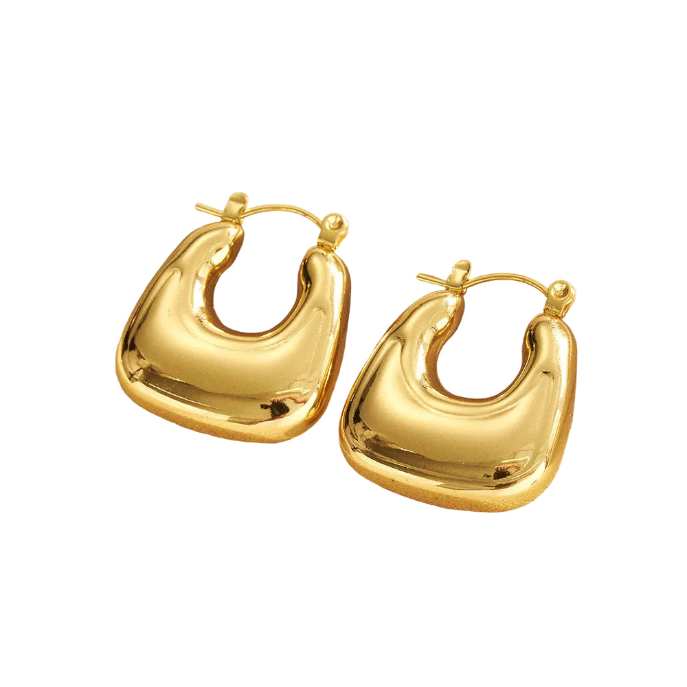 Argollas de Acero con Forma Trapezoidal Abombada