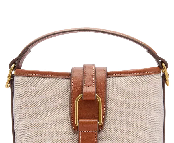 Bolso Miztique Lona y Piel