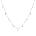 Collar de Plata con Detalle Geométrico