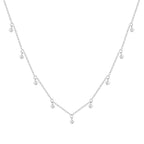 Collar de Plata con Detalle Geométrico