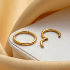 Argollas de Acero con aros redondos
