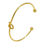 Brazalete de Acero con Nudo