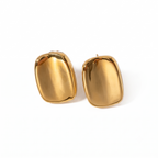 Aretes de Acero con Domo Rectangular Liso