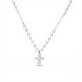 Collar de Plata con Cruz de Circones