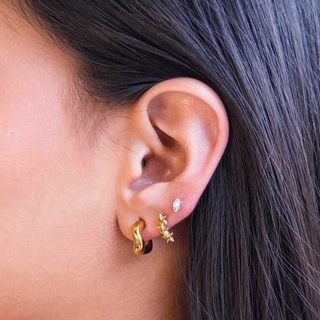 Aretes de Acero con Forma C Abultada