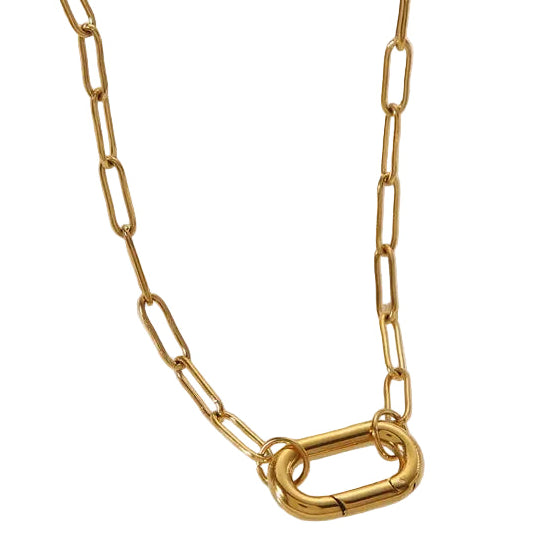 Collar de Acero con Broche