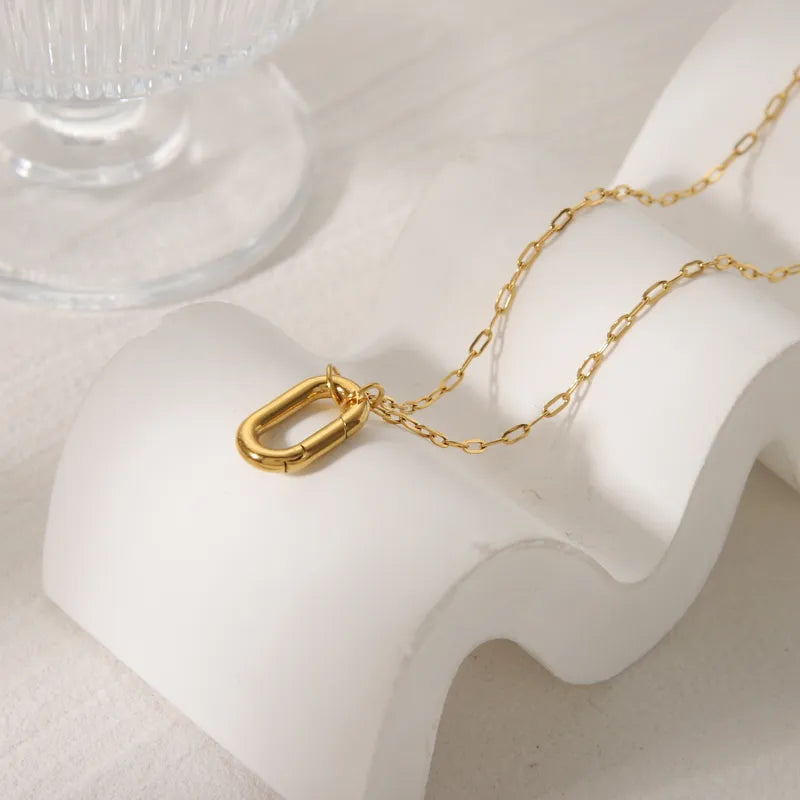 Collar de Acero con Broche