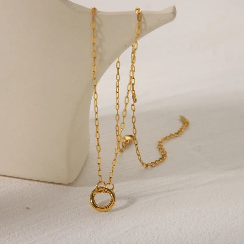 Collar de Acero con Broche