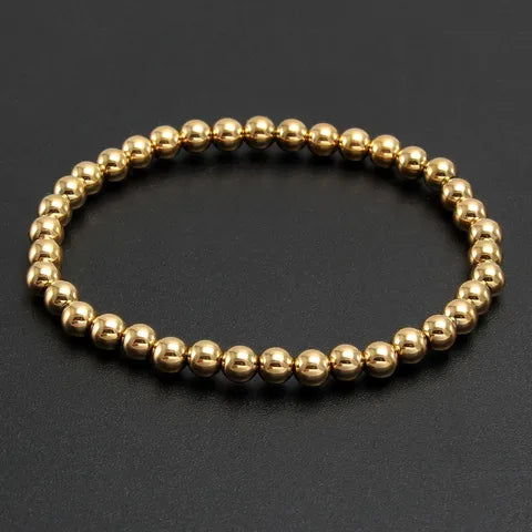Pulsera de Acero con Detalle Redondo
