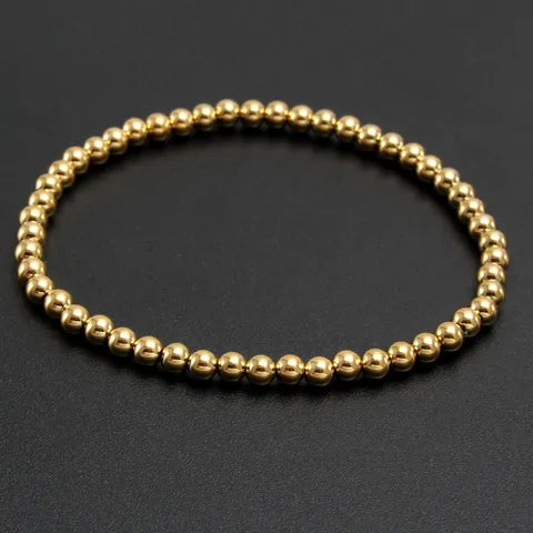 Pulsera de Acero con Detalle Redondo