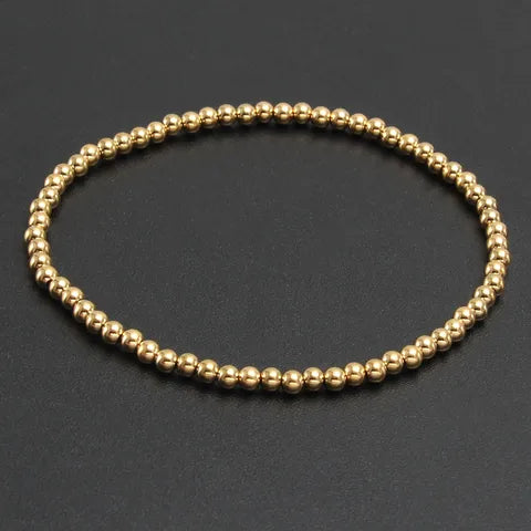Pulsera de Acero con Detalle Redondo