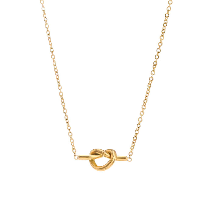 Cadena de Acero con Nudo