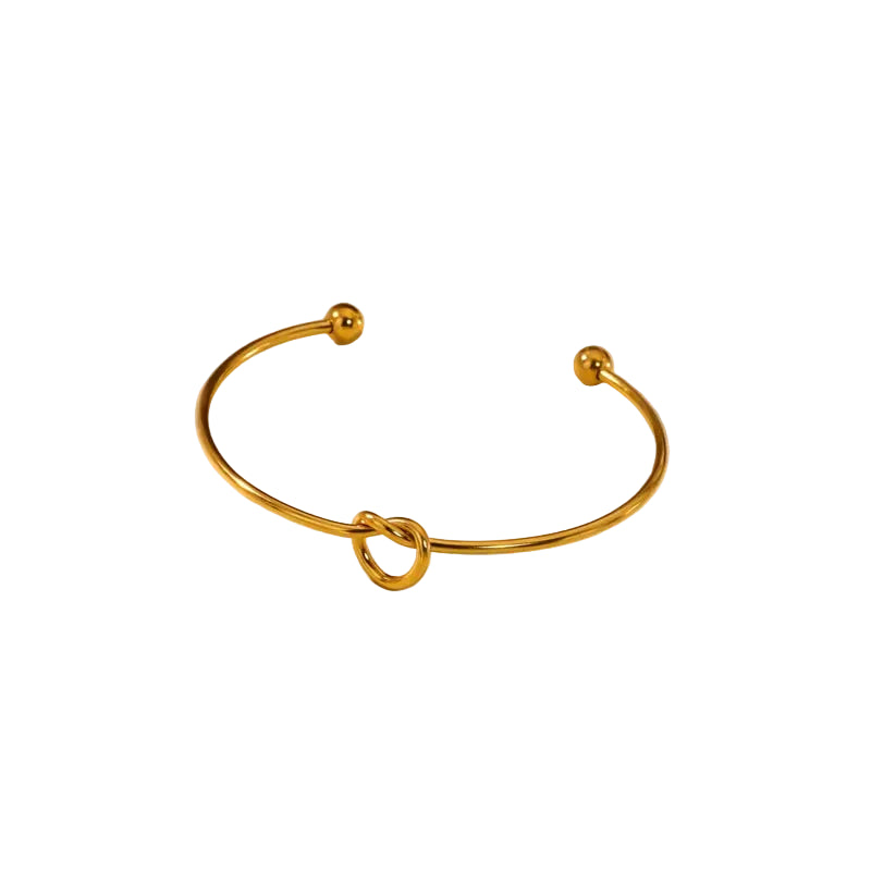 Brazalete de Acero con Nudo