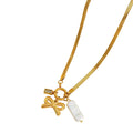 Collar de Acero con Charms