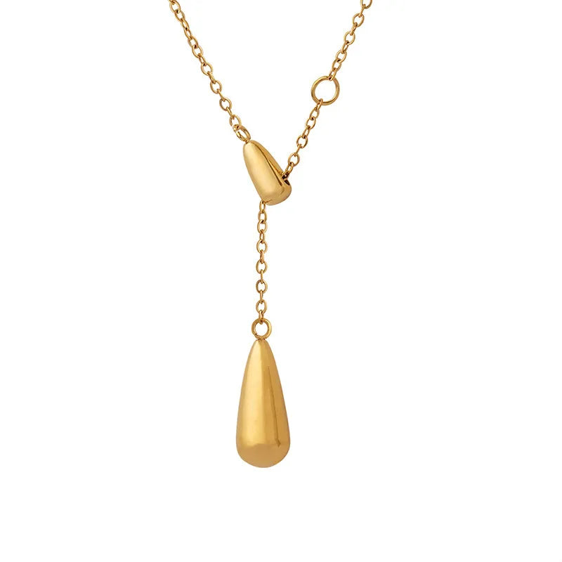 Collar de Gotitas de Agua