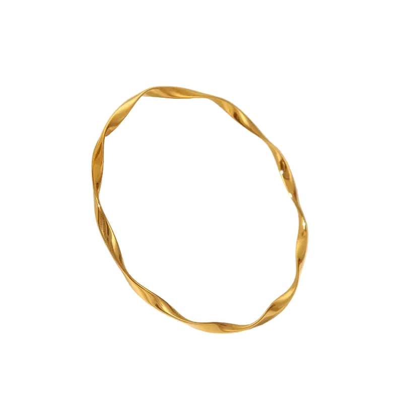 Brazalete de Titanio con Diseño Irregular