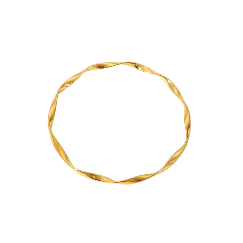 Brazalete de Titanio con Diseño Irregular