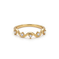 Anillo de Acero Ajustable con Zirconias en Distintos Diseños