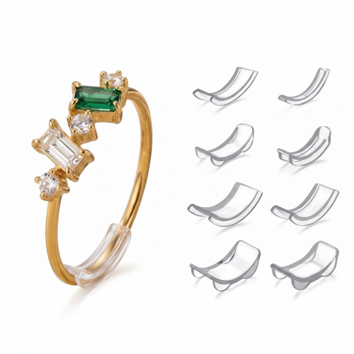 Ajustador de Anillo Invisible en Forma de U