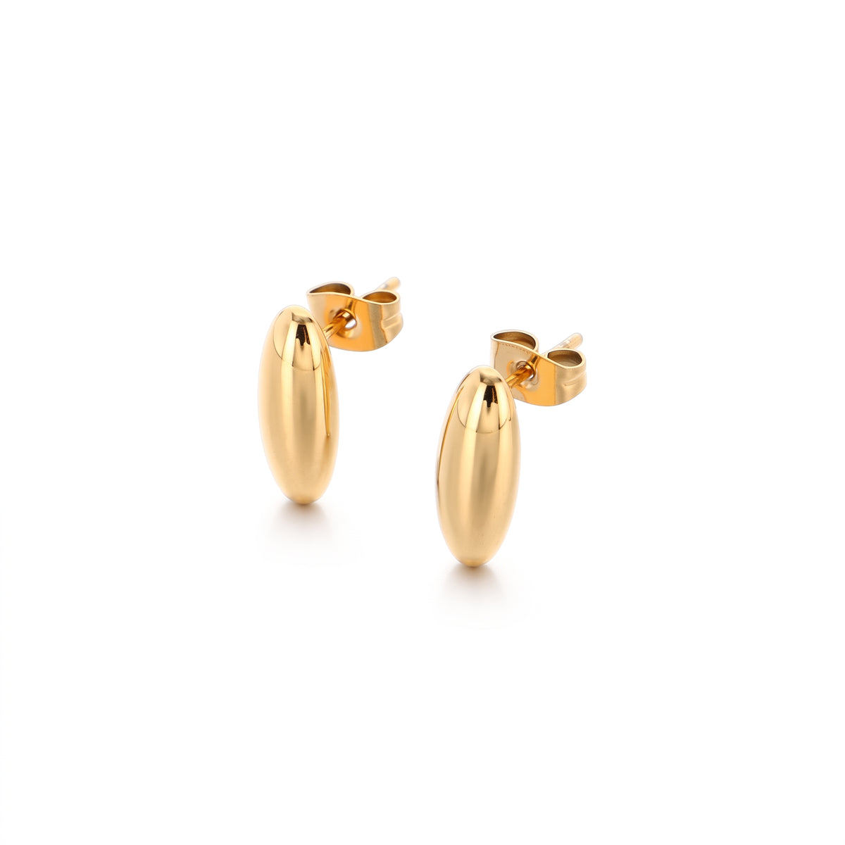 Studs de Acero con Bala Ovalada Pulida